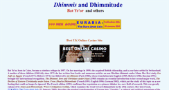 Desktop Screenshot of dhimmi.org
